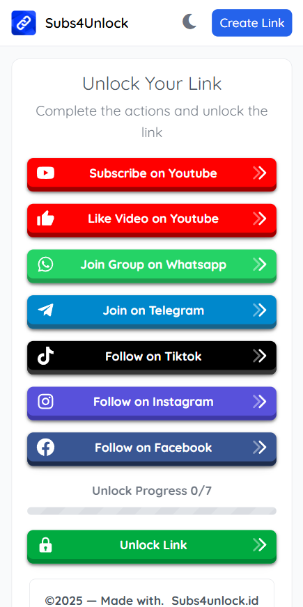 sub for unlock